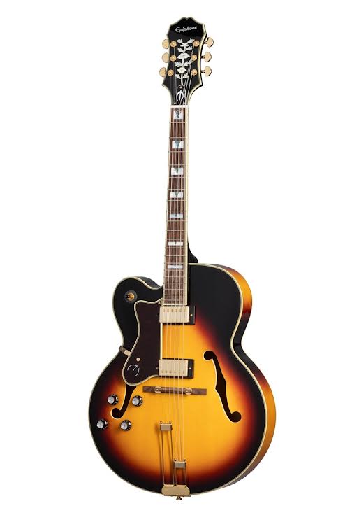 Epiphone BROADWAY Left-Handed Hollow-Body Electric Guitar (Vintage Sun