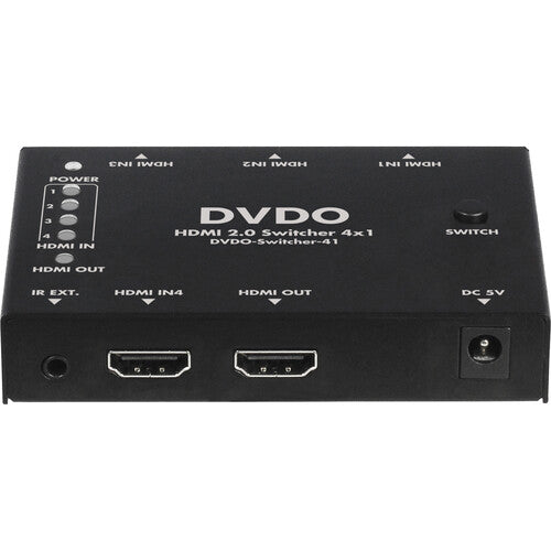 DVDO SWITCHER-41 4K HDMI 4-1 Switcher with HDR