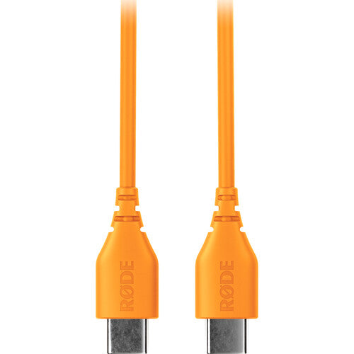 Rode SC22-O USB-C to USB-C Cable (Orange) - 11.8"
