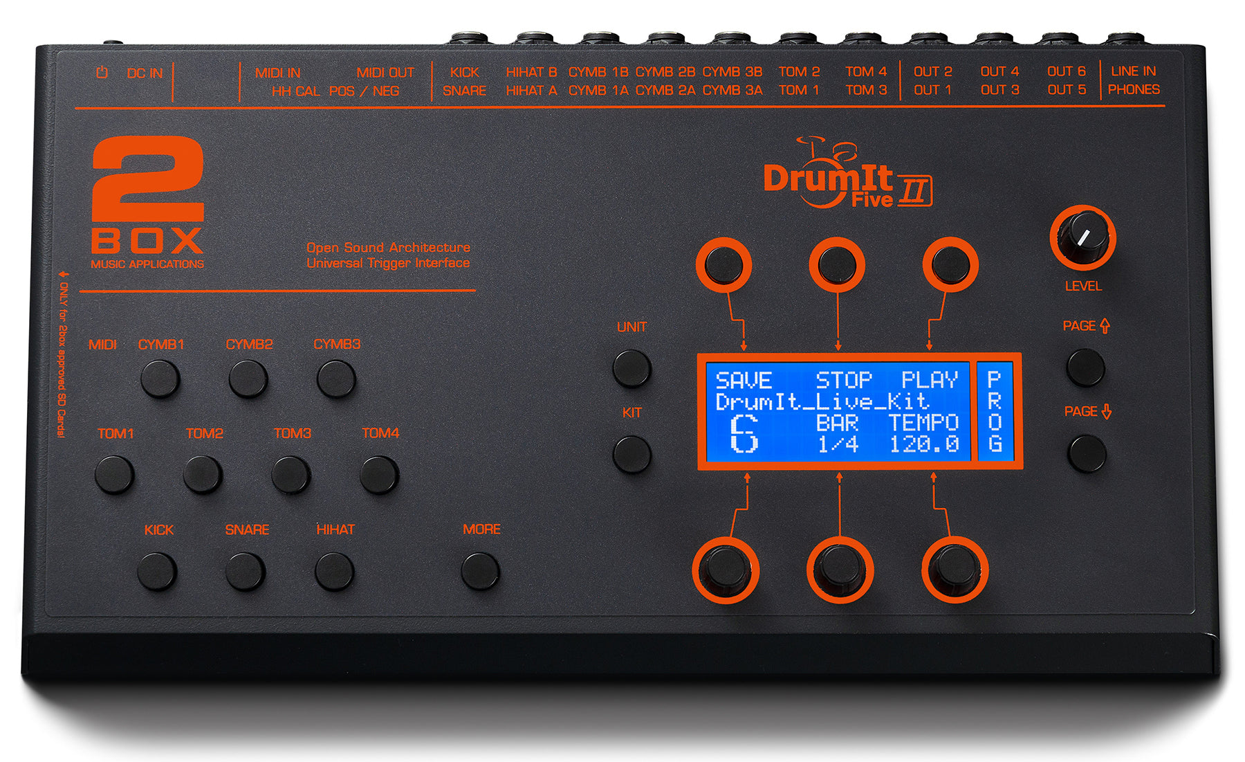 2box DrumIT 5 MKII kit de batterie électronique