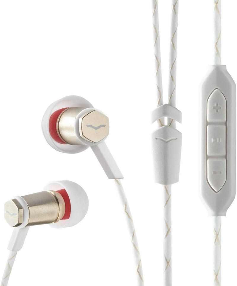 V-Moda FRZM-I-RGOLD Metallo iOS Rose Gold In-Ear Headphones