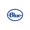 Blue brand logo
