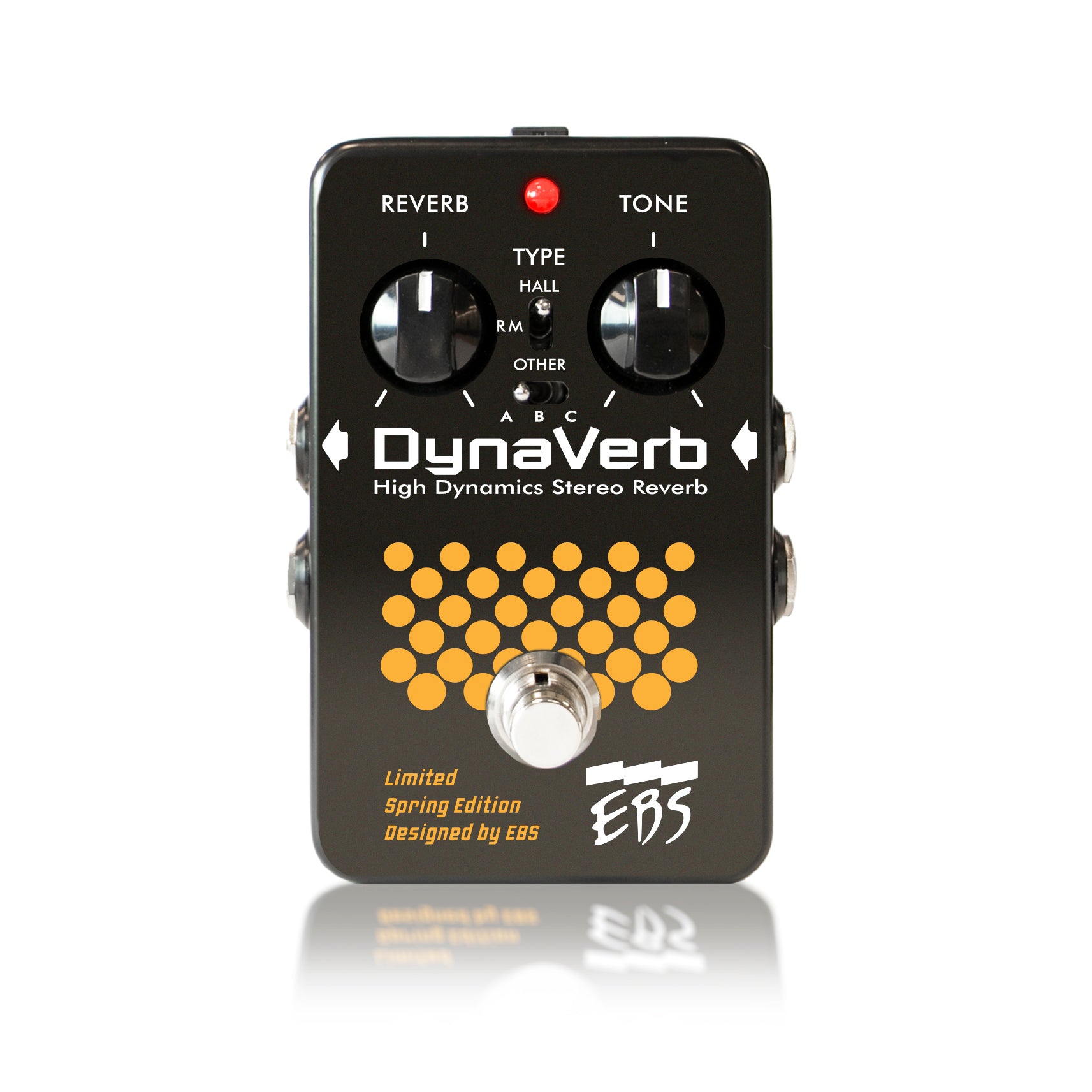 EBS DV-LE DynaVerb Limited Spring Edition Stereo Reverb Pedal