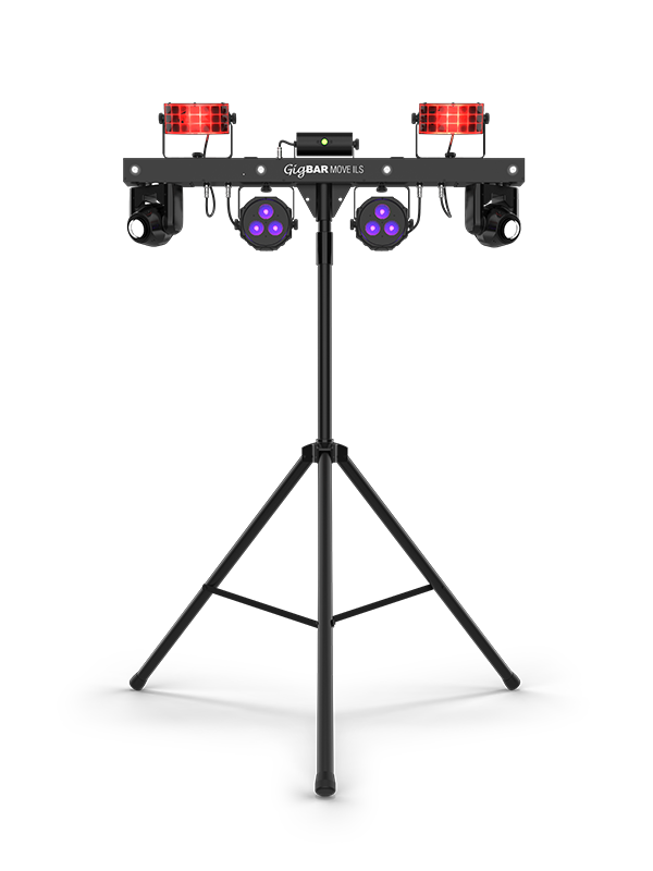Chauvet DJ GIGBAR-MOVE-ILS 5-in-1 Lighting System with Stand, Bag and Remote