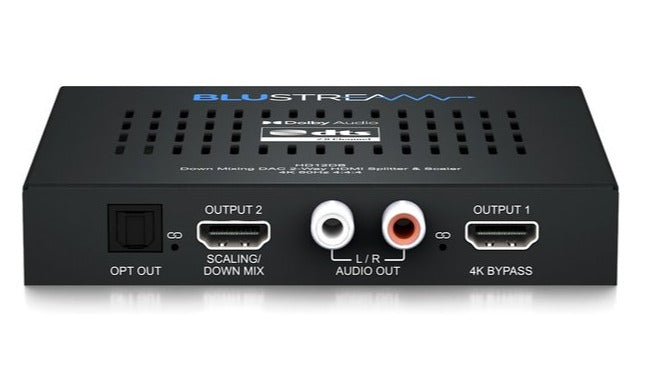 Blustream HD12DB 1x2 4K HDMI Splitter With DTS Down Mixing