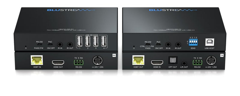 Blustream HEX70USB-KIT HDBT USB Extender Kit - 70m