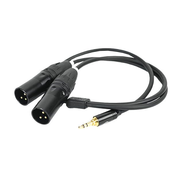 Hollyland XLR02 3.5mm TRS to Dual XLR  Audio Cable