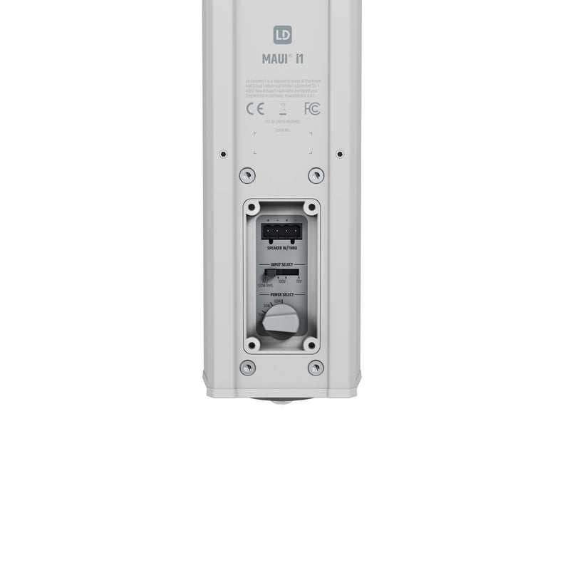 LD Systems MAUI i1 Passive Indoor/Outdoor Installation Column Loudspeaker (White)