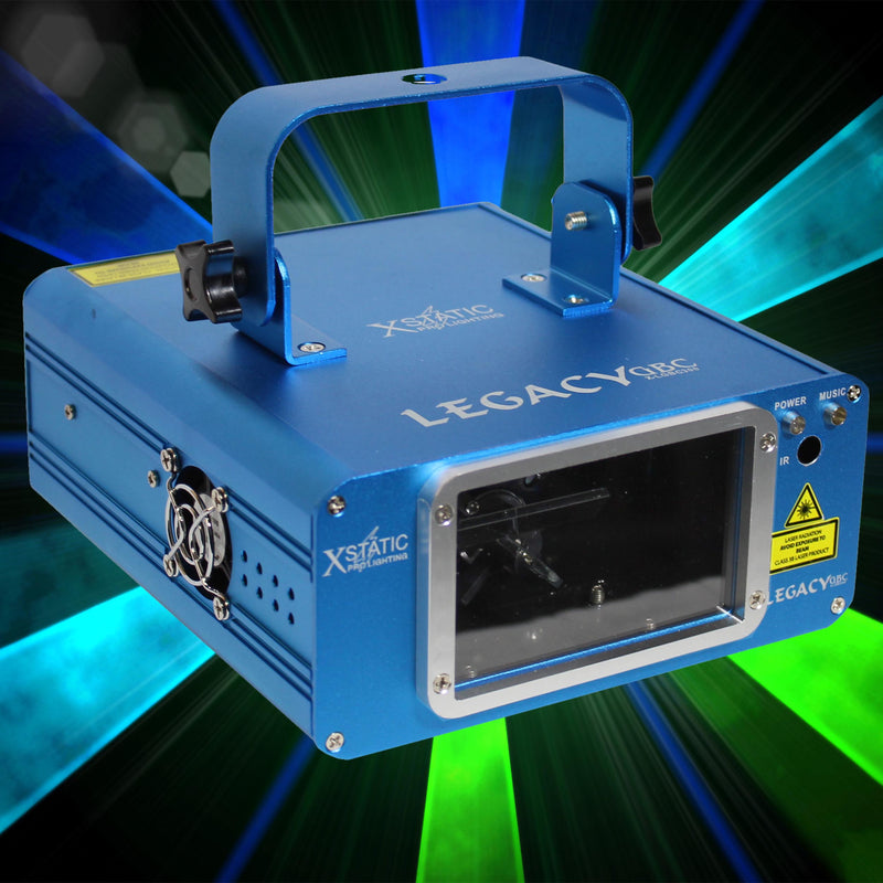 ProX X-LGBC300IR Legacy GBC Laser Light Show System Green Blue Cyan