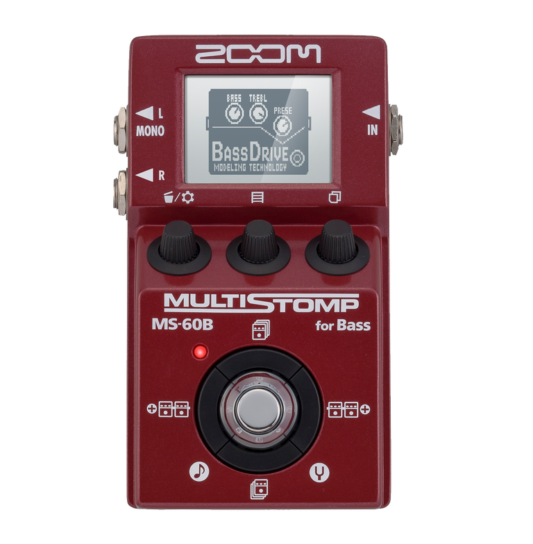 Zoom MS-60B Multistomp Bass Pedal