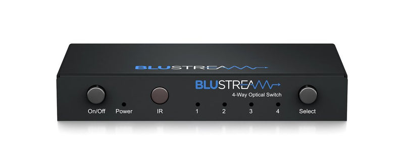 Blustream OPT41AU 4-Way Optical Switch With Built-in DAC and Audio Conversion