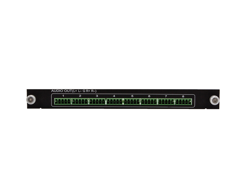 PureLink PM-8X-AD Internal 8×8 Balanced/Unbalanced Audio Matrix Switcher