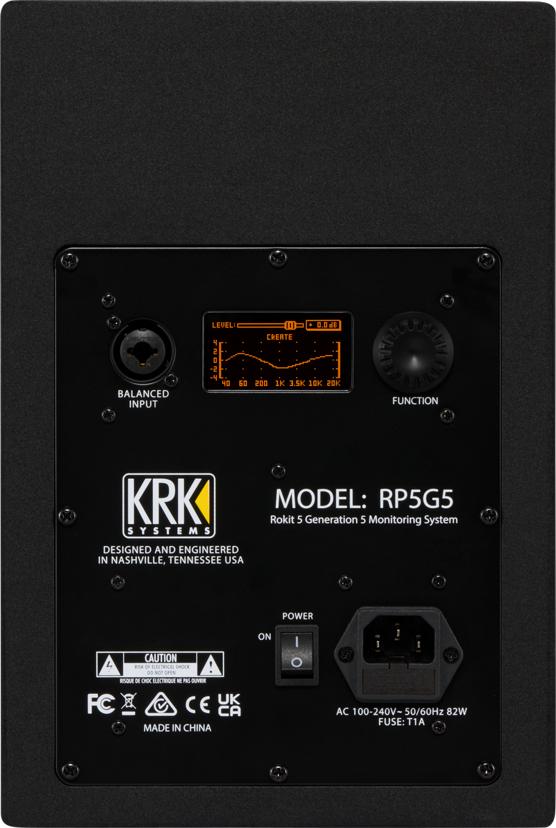 KRK RP5-G5 Rokit Generation 5 Active Studio Monitors - 5"