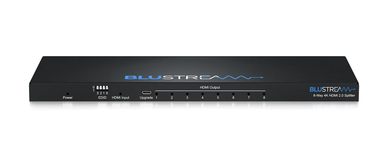 Blustream SP18 1x8 HDMI Splitter w/EDID Management