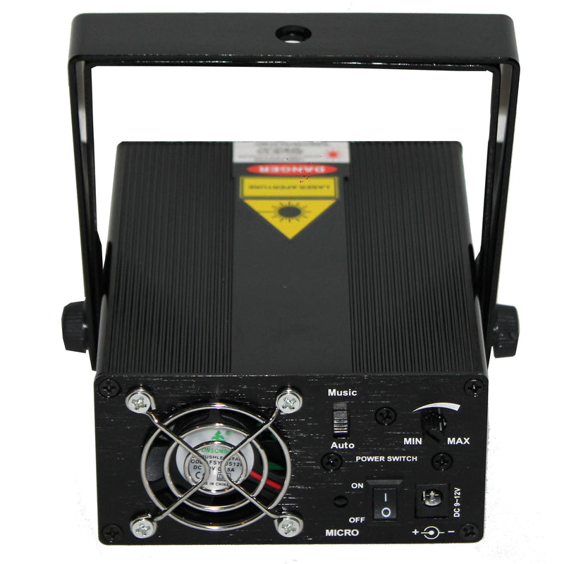 ProX T-MLDF Black Jack 5 mW Class 3A Red & Green Dual Color Animation Laser Effect Light