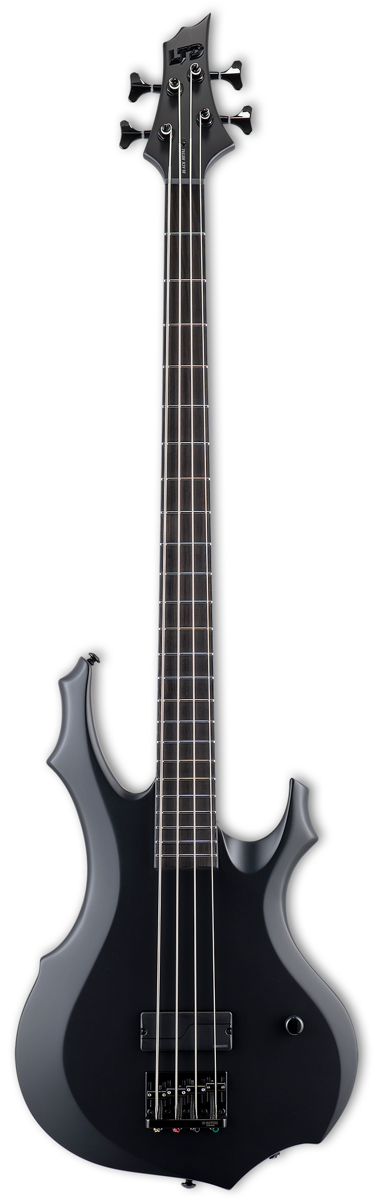 Esp ltd deals black metal bass