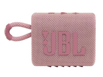 JBL GO 3 Portable Bluetooth Speaker (Pink)