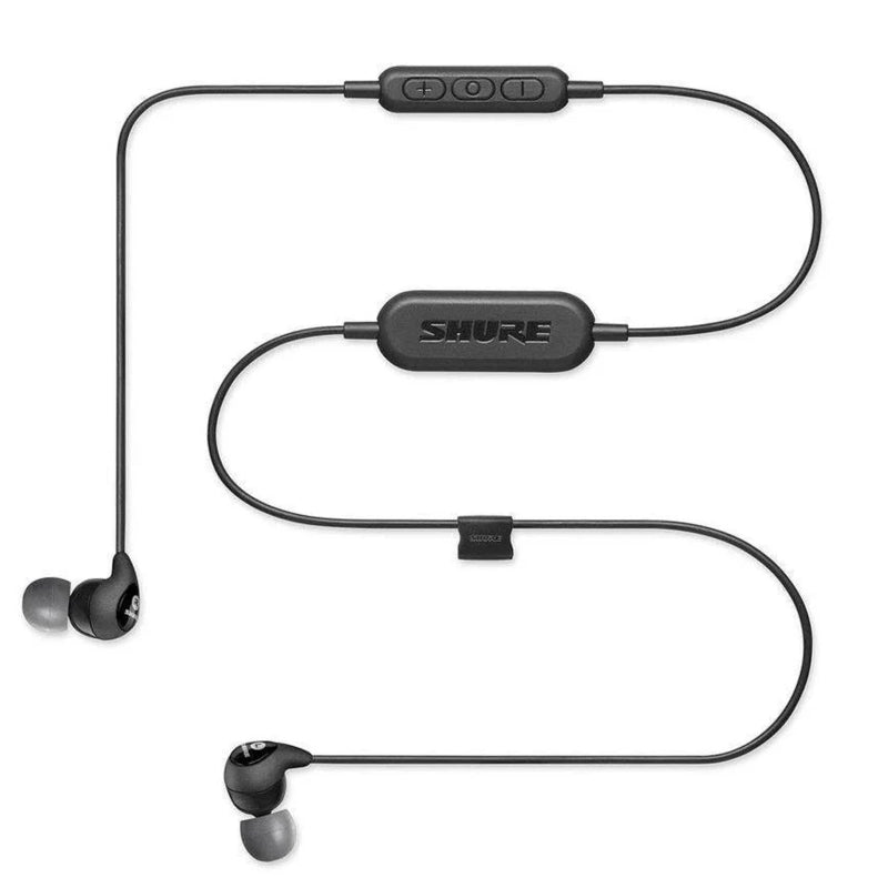 Shure SE112-K-BT1 Sound Isolating Earphones With Bluetooth Communication Cable Black