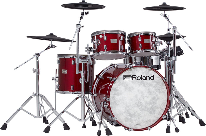 Roland VAD706-GC V-Drums Electronic Drum Kit (Gloss Cherry)
