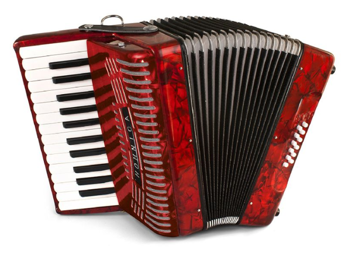 Hohner HOHNICA 12 Bass 37-Key Entry Level Piano Accordion - Red