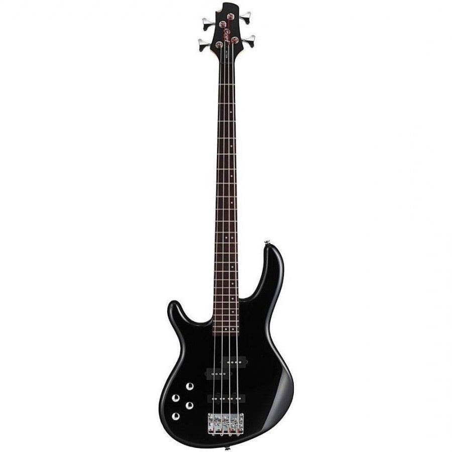 Cort ACTION-BASS-PLUS-LH-BK Action Plus Bass- Left-Handed Electric Bas