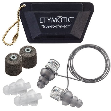 Etymotic ER20XS-UF-C High-Fidelity Earplugs w/ Standard, Large & Foam Tips