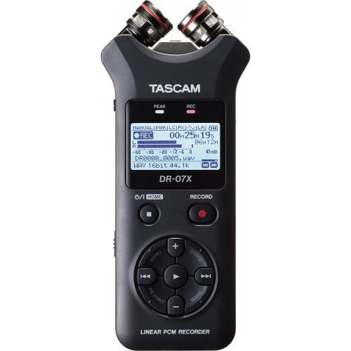Tascam DR-07X Digital Audio Recorder And Usb Interface - Red One Music