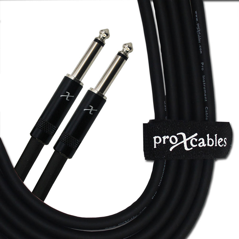 ProX XC-QQ25 25ft. 1/4" TS-M to 1/4" TS-M High Performance Speaker Cable 12-AWG