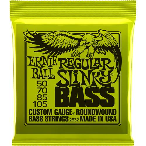 Ernie Ball Bass Reglr Slinky 2832Eb Regular Slinky Nickel Wound Electric Bass Strings - Red One Music