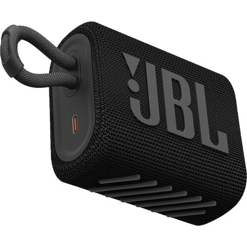 JBL GO 3 Portable Bluetooth Speaker (Black)