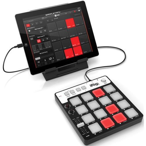 Ik Multimedia Irig Pads  Midi Groove Controlle - Red One Music