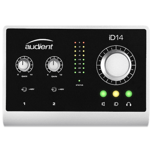 Audient ID14 High Performance USB Audio Interface - Red One Music