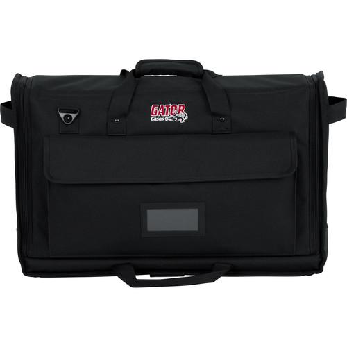 Gator G-Lcd-Tote-Sm Padded Nylon Bag For 19-24 Lcd Screens - Red One Music