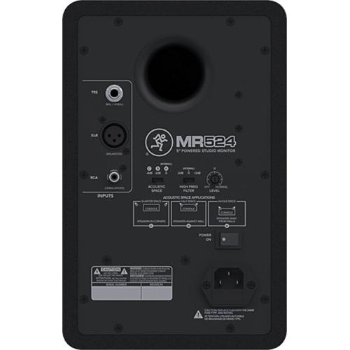 Mackie MR524 5” Powered Studio Monitor - Red One Music