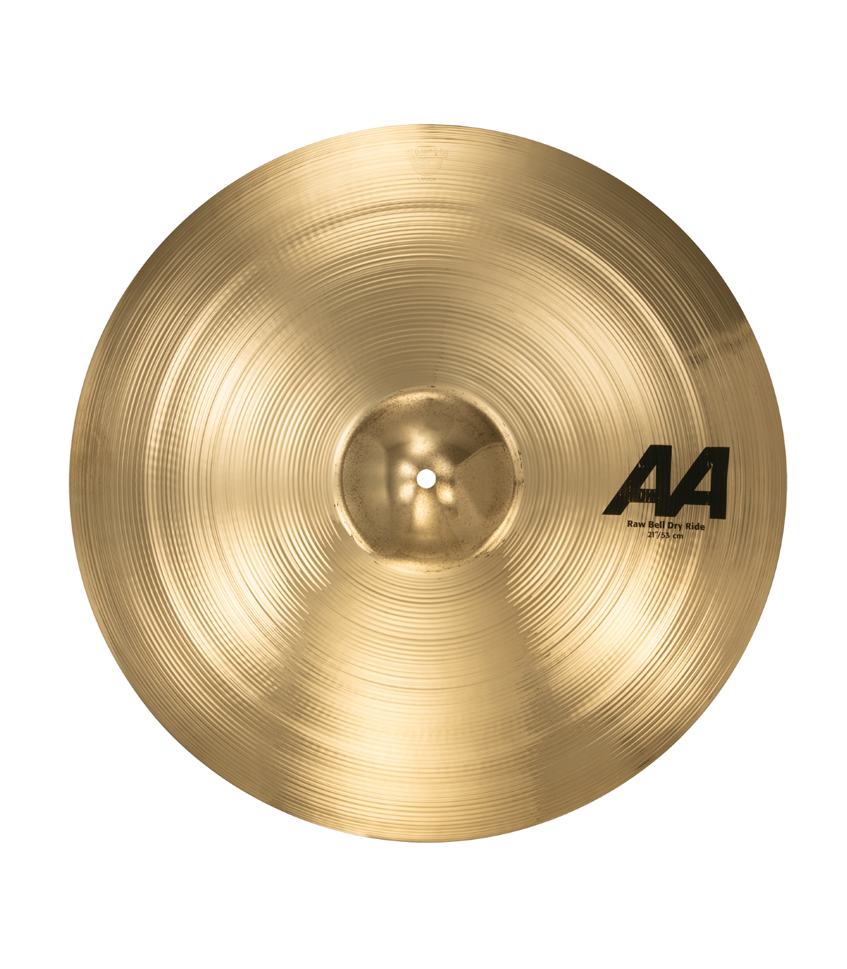 Sabian 22172B AA Raw Bell Dry RIDE Brilliaant Finish - 21