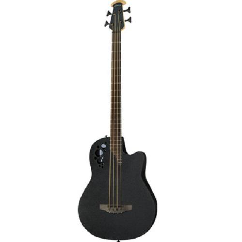 Ovation B778TX-5 Acoustic-Electric Bass Guitar with OP Pro Preamp - Black  Satin