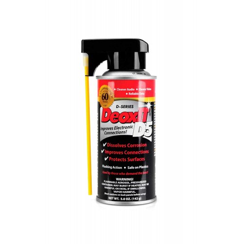 HOSA D5S-6 CAIG DEOXIT CONTACT CLEANER 5% SPRAY - 5OZ - Red One Music