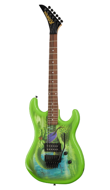 Kramer KBVSSSNBF Snake Sabo Baretta Electric Guitar with Gigbag (Snake