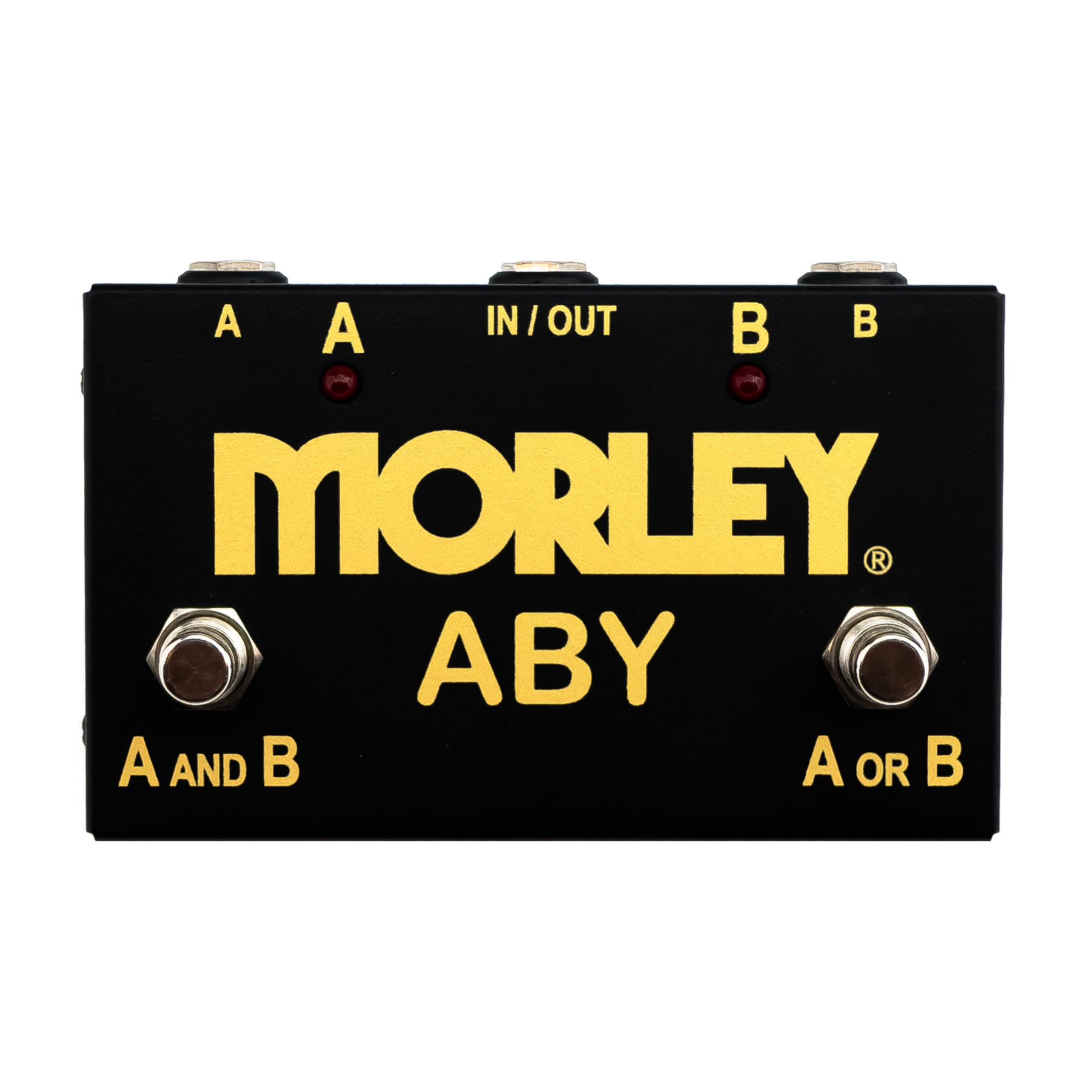 ABY　Gold　Morley　Switcher/Combiner　ABY-G　Series　2-Button　Pedal