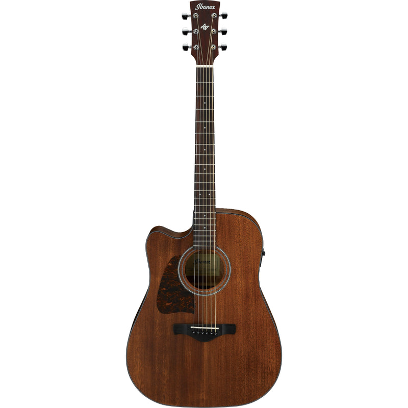 Ibanez AW54LCEOPN - Dreadnought Body Single Cutaway Left Handed Acoustic Guitar - Open Pore Natural