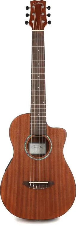 Cordoba MINI II MH-CE Acoustic Electric Guitar (Mahogany)