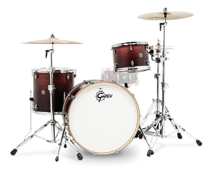 Gretsch Drums CT1-R443C-SAF Catalina Club Rock 3-Piece Shell Pack (Satin Antique Fade)