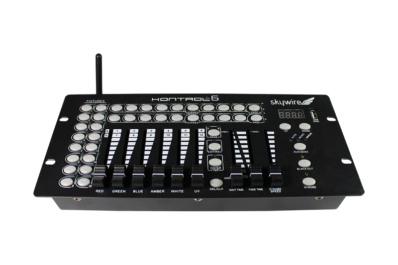 Blizzard Lighting Kontrol 6 Skywire 12-Channel Wireless DMX Color Mixing Control with Skywire