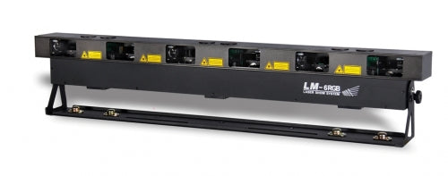 LC Group LASER-LM6-RGB Fat Beam 6W RGB Laser Bar w/ DMX Compatibility