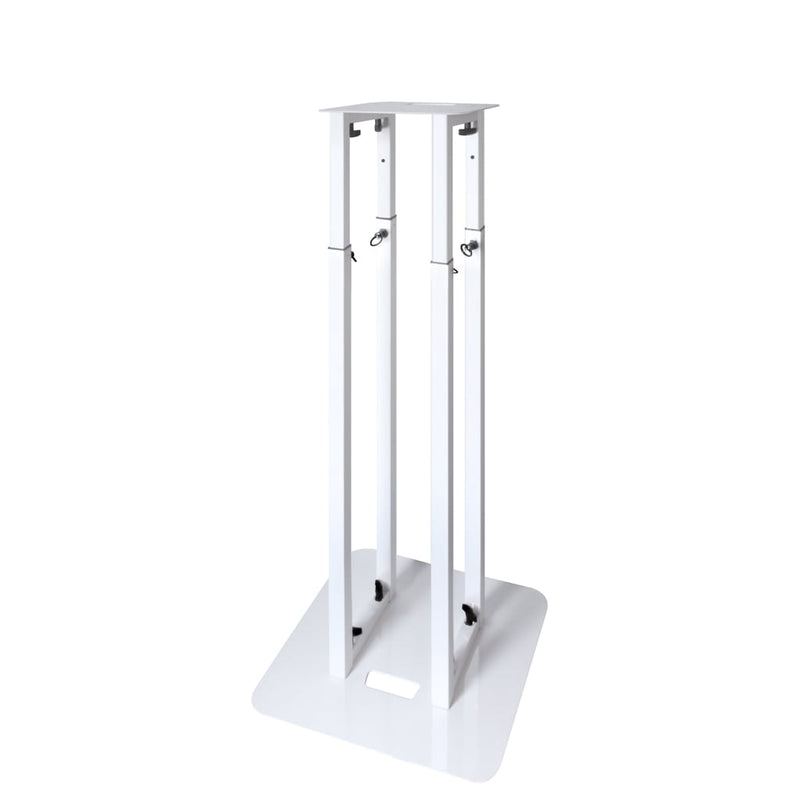 Novopro PS1 XL Adjustable Podium Stand 5ft (white) - Red One Music