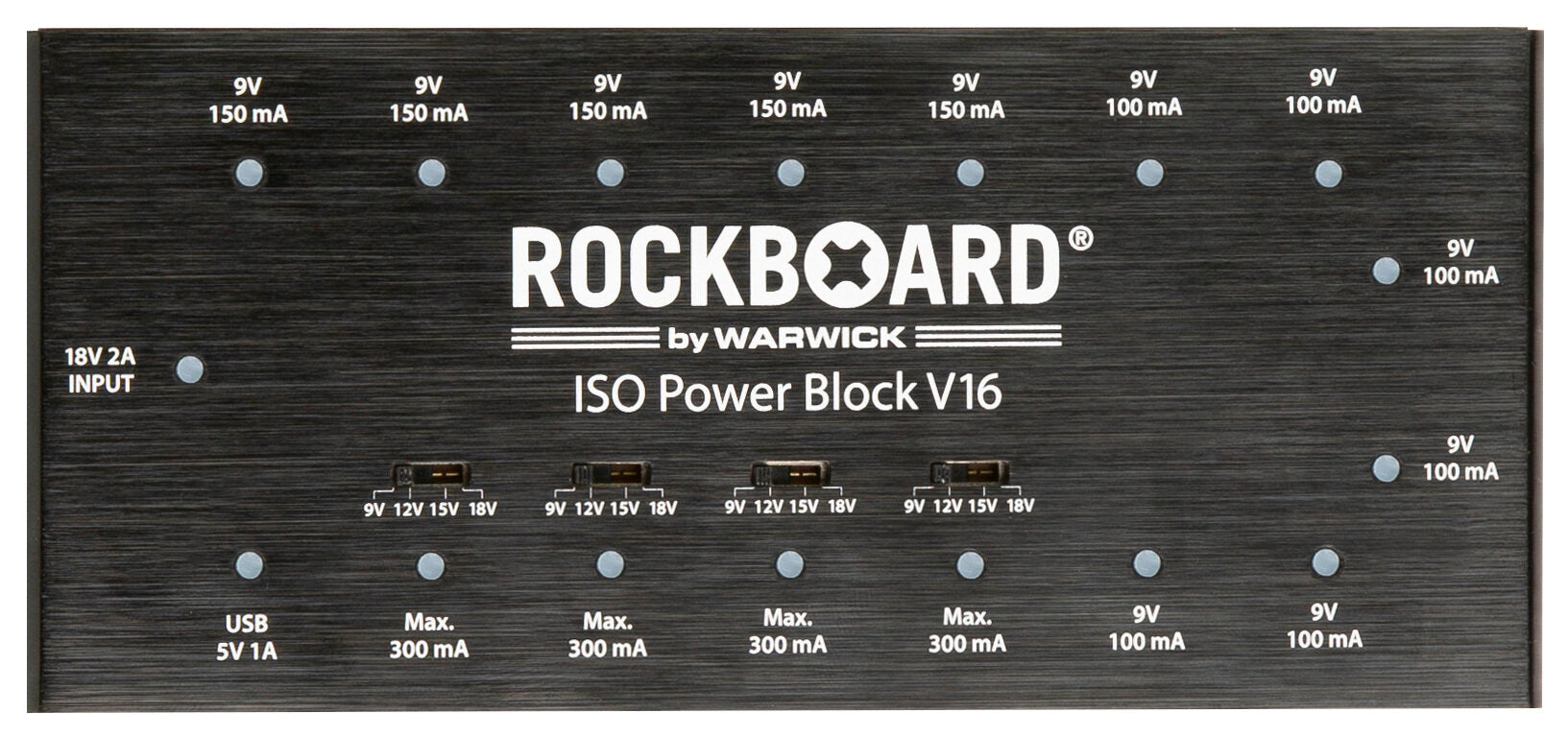 RockBoard RBO POW BLO ISO 16 ISO Power Block V16 Isolated Multi Power