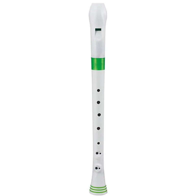 Nuvo N310RDGRB Recorder with Transvinyl Case, Baroque (White/Green)