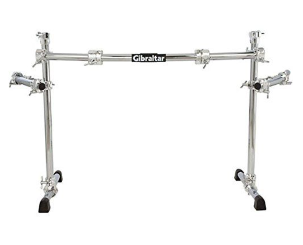 Gibraltar Chrome Series Curved Front Rack with Cymbal Booms - GCS302C