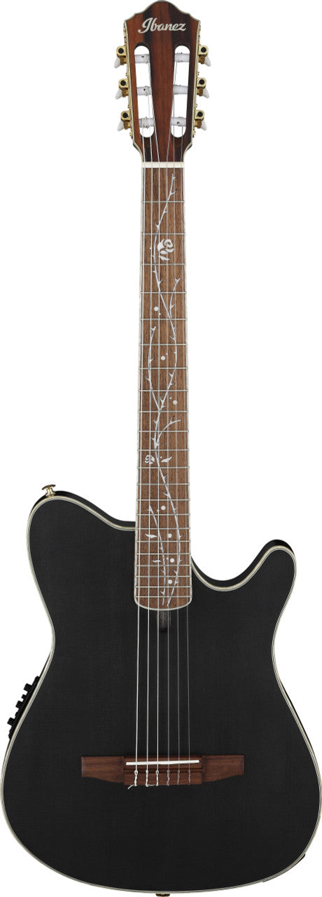 Ibanez TOD10NTKF Tim Henson Signature Nylon Acoustic-Electric Guitar - Black