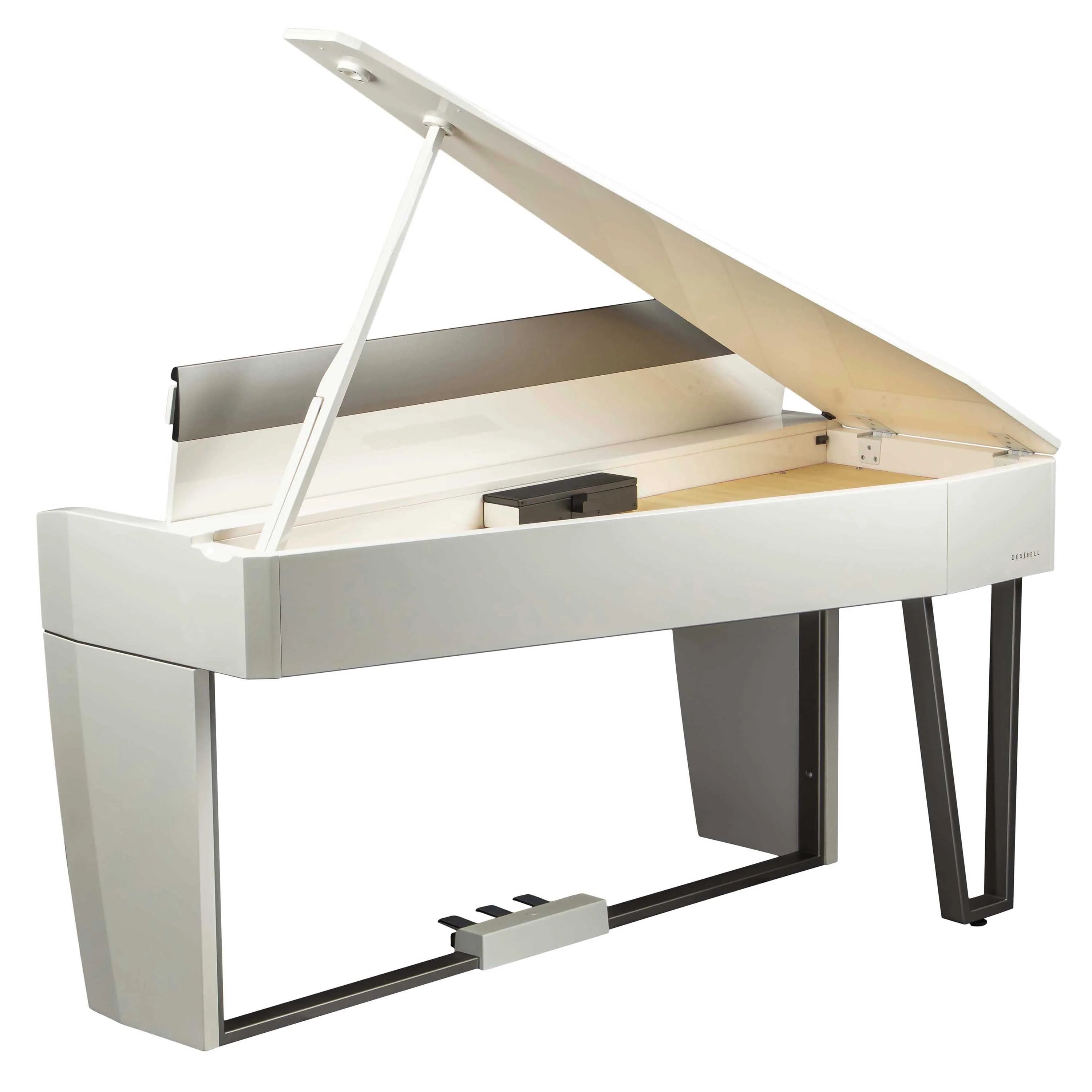 Dexibell VIVO H10MG Digital Mini Grand Piano in Polished White